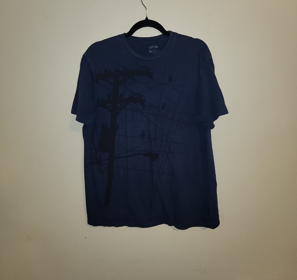 Apt. 9 Men's Navy Graphic Tee